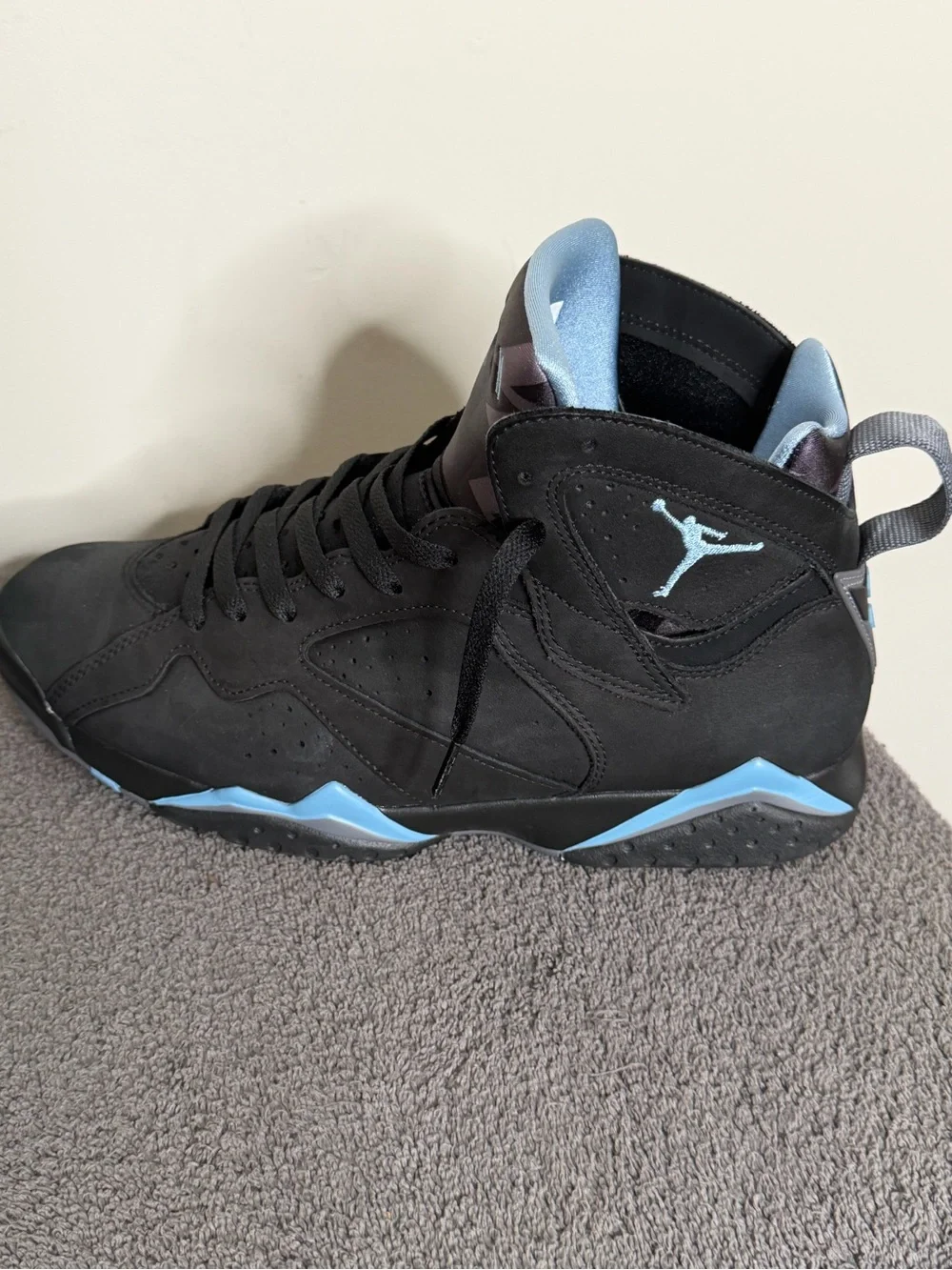 Air Jordan 7 Retro Chambray 2023 Black Blue Men’s size 11 #CU9307-004